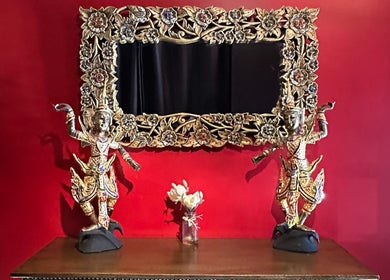 Intricate Thai decor at OrientalBay Amarin Thai Massage & Spa in Wellington, Wellington, NZ.