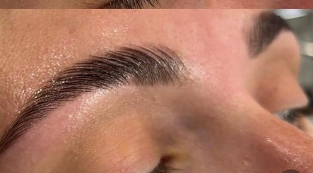 Perfectly shaped brows at KSI Nails, Brows and Lashes, Bonnyrigg, Scotland, GB.