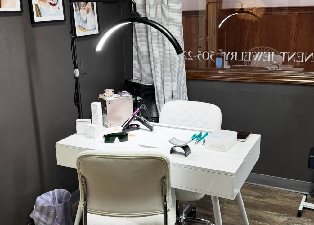 Well-equipped treatment room at Endlessly Connected - Washington, MO, showcasing modern beauty tools.