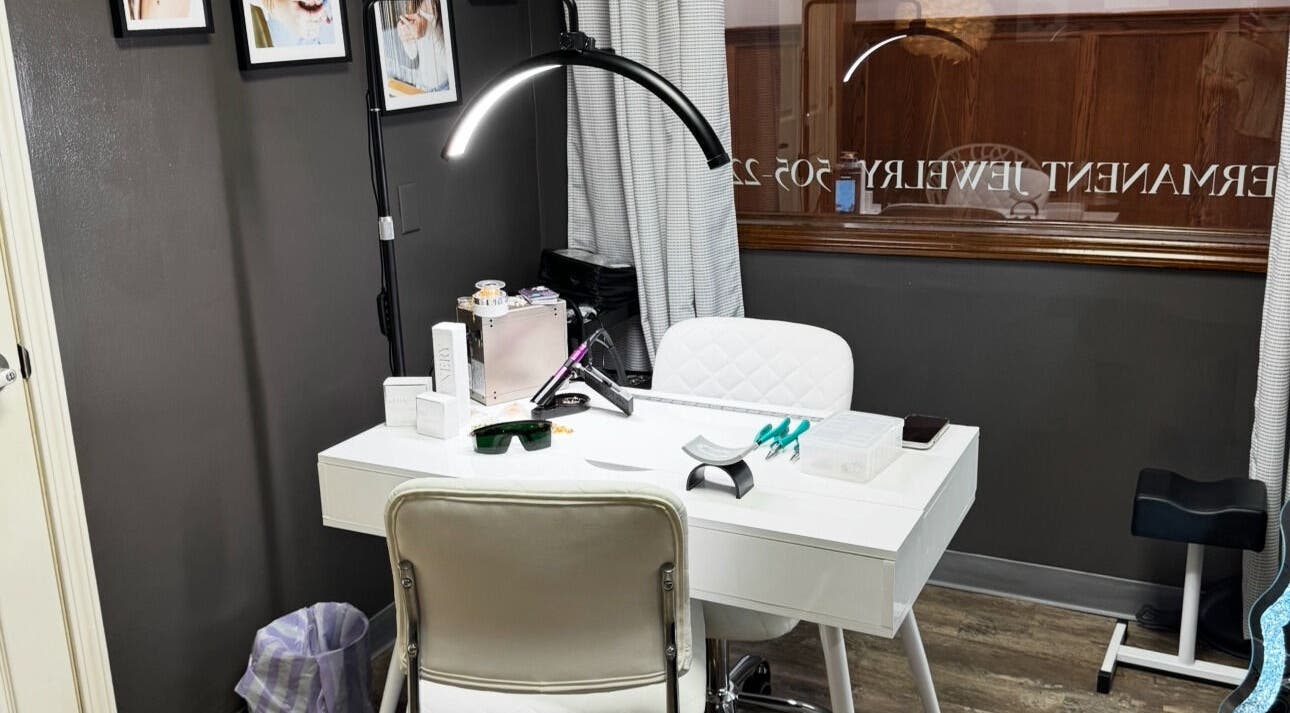Well-equipped treatment room at Endlessly Connected - Washington, MO, showcasing modern beauty tools.