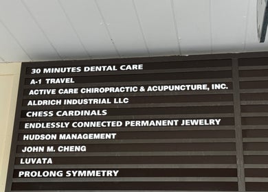 Directory sign featuring Endlessly Connected- Chesterfield located in Chesterfield, Missouri, US.