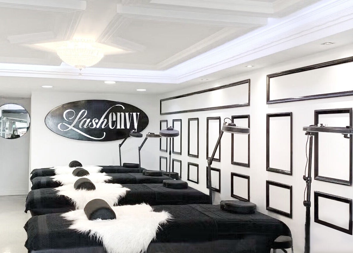 Lash Envy | Berwick in Berwick, VIC, AU features luxurious treatment beds in a stylish, modern interior.