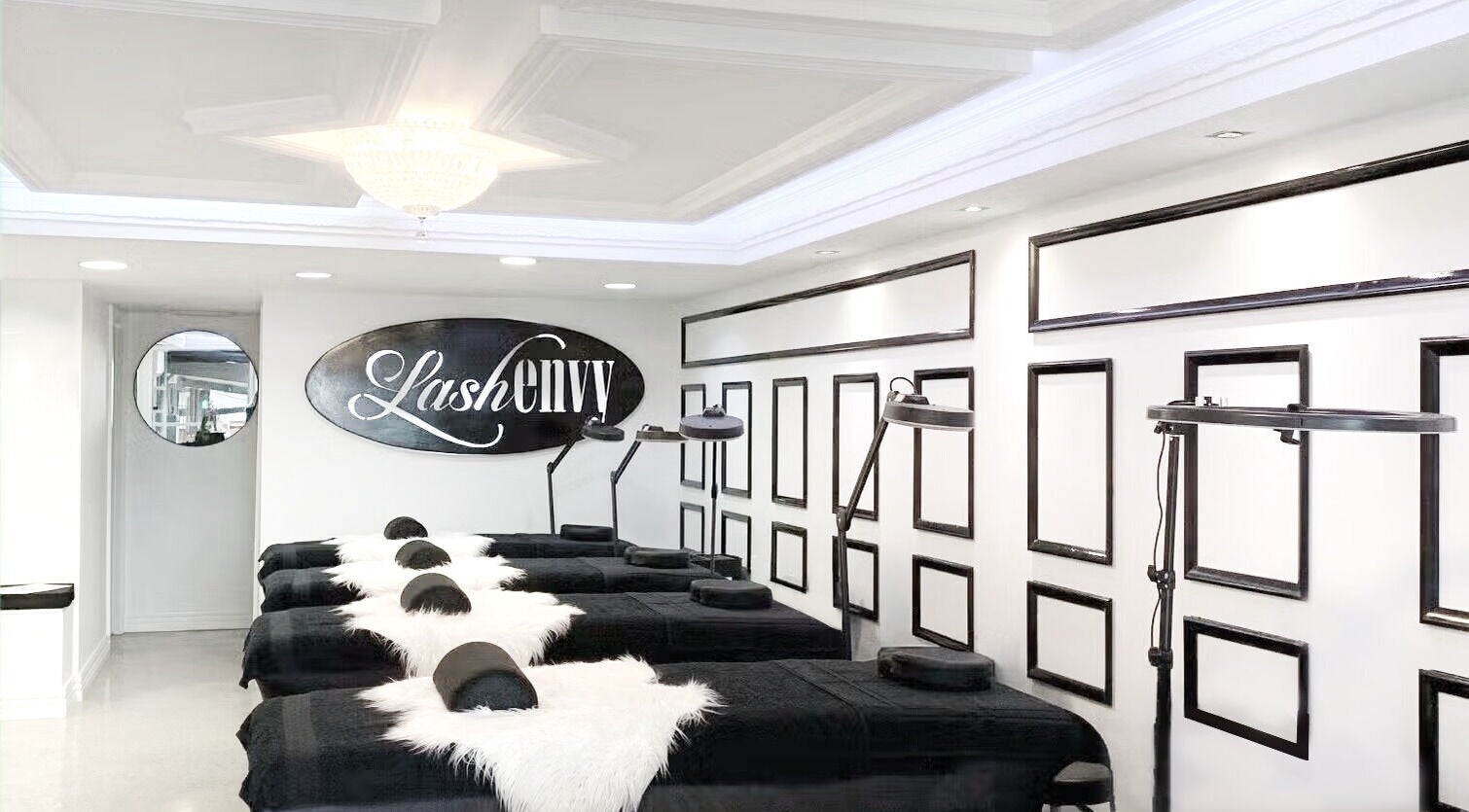 Lash Envy | Berwick in Berwick, VIC, AU features luxurious treatment beds in a stylish, modern interior.