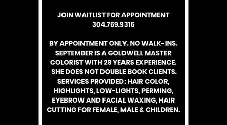 SeptemberS Salon - Nitro - Join Waitlist for appt at Nitro, West Virginia, US. Contact for hair color, waxing services.