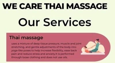 We Care Thai Massage imaginea 2