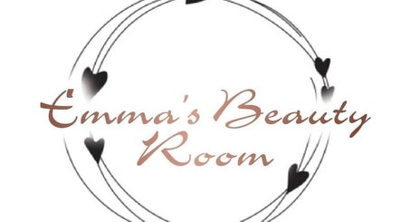 Logo of Emma’s Beauty Room, Bristol, England, GB, featuring elegant hearts in a circular design.