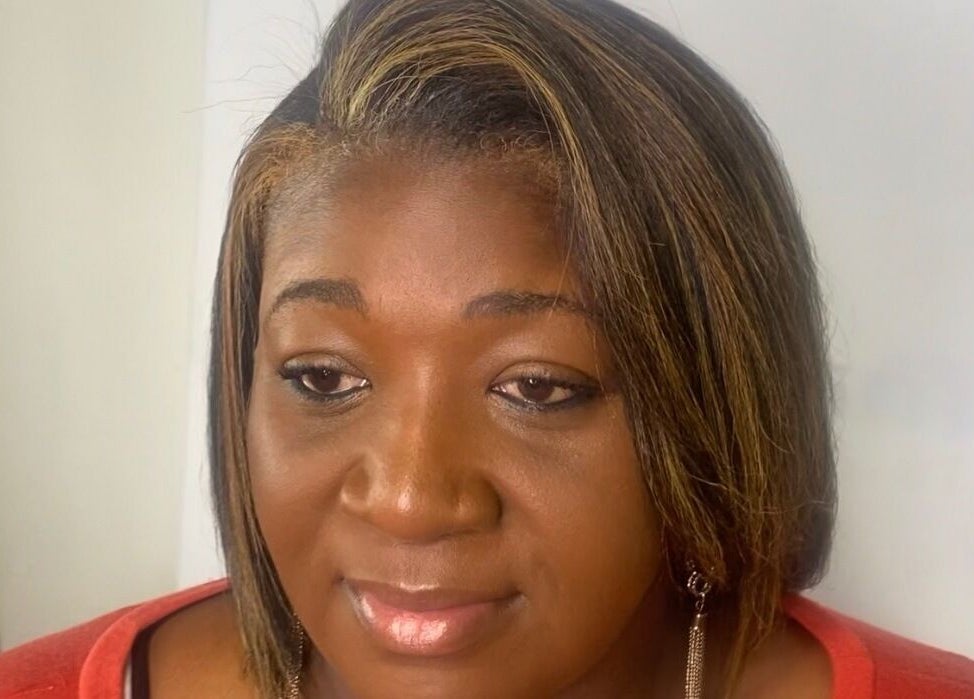 Stylish haircut at Khallin All Kurls Natural Kinks, New Port Richey, Florida, US.