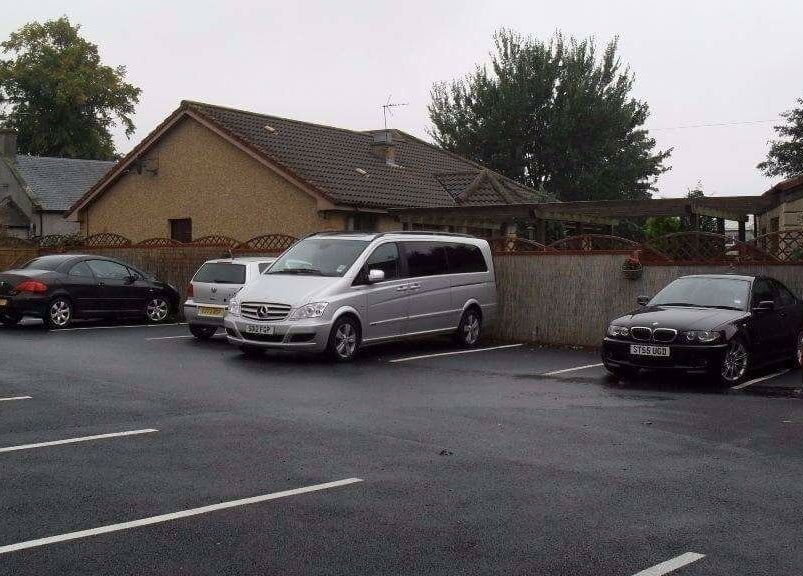 Ample parking at Beauty by Francesca, Tranent, Scotland, GB, conveniently located for visitors.