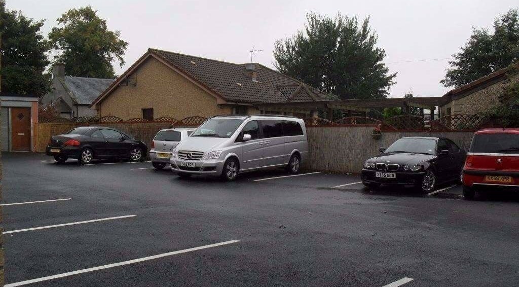 Ample parking at Beauty by Francesca, Tranent, Scotland, GB, conveniently located for visitors.