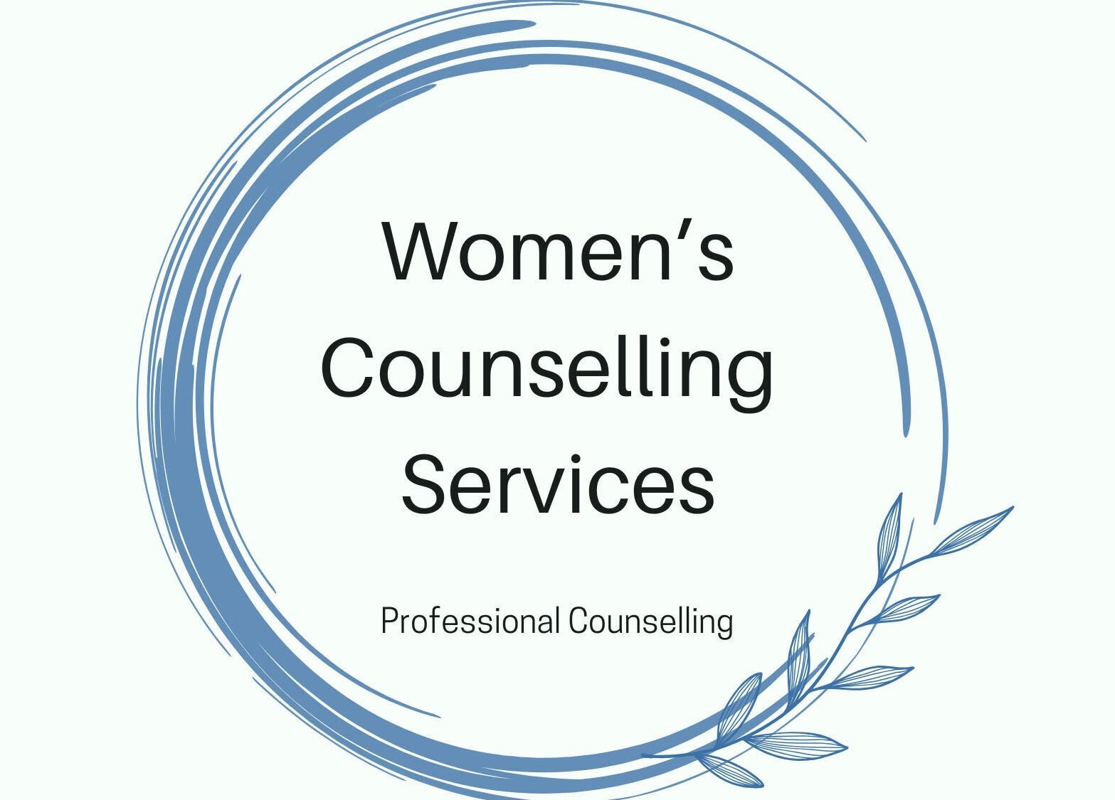 Women's Counselling Services logo with blue circular design in Ormeau, Queensland, AU.