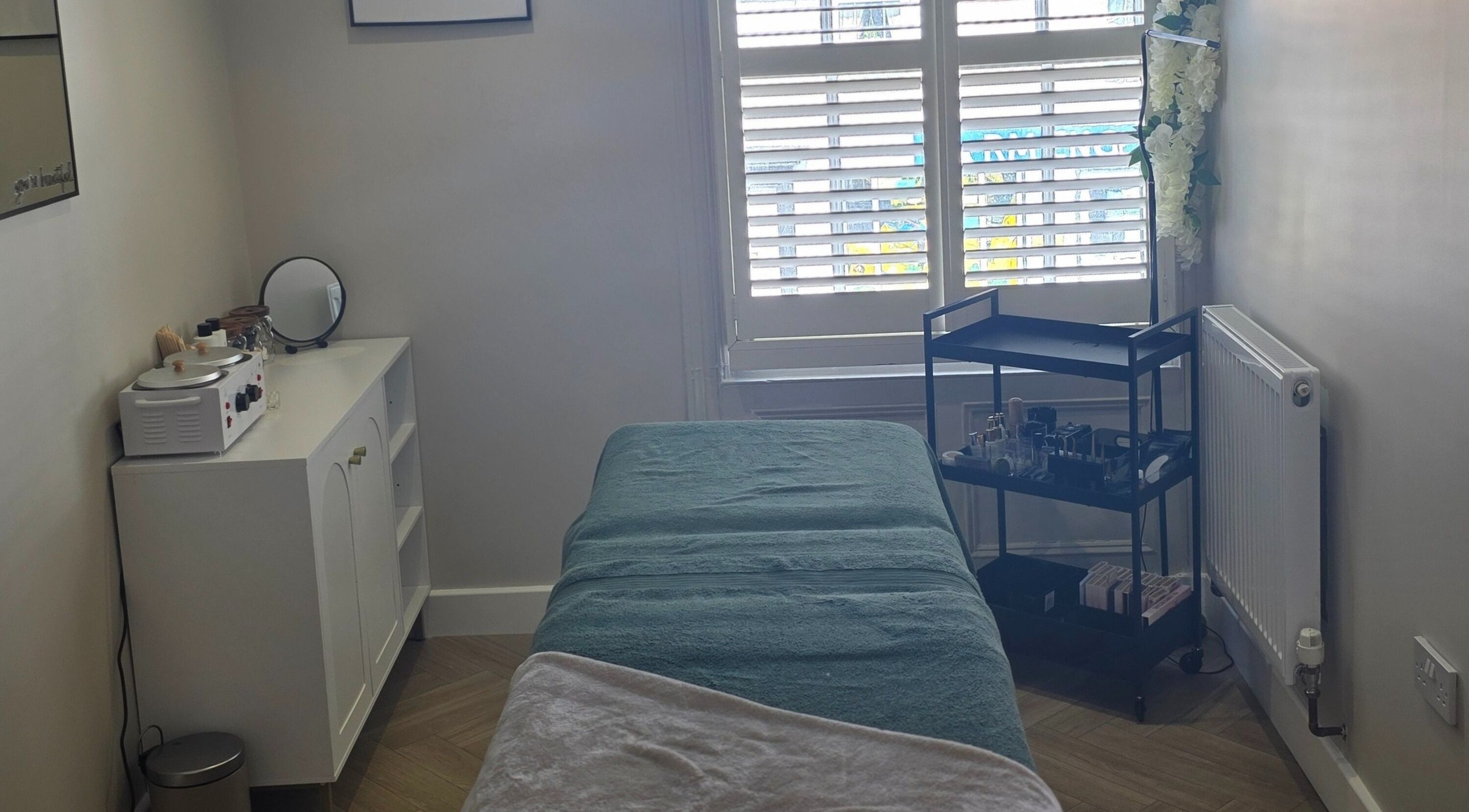 Cozy treatment room at Yorkshire Hair and Beauty MARKET STREET, Pocklington, England, GB.