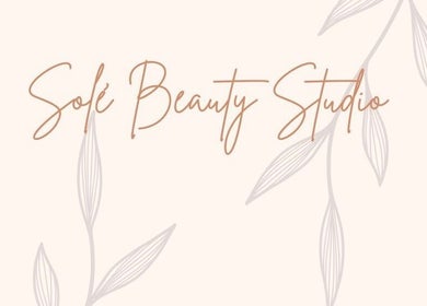 Solé Beauty Studio logo with elegant leaf design, Kloof, Kwazulu-natal, ZA.