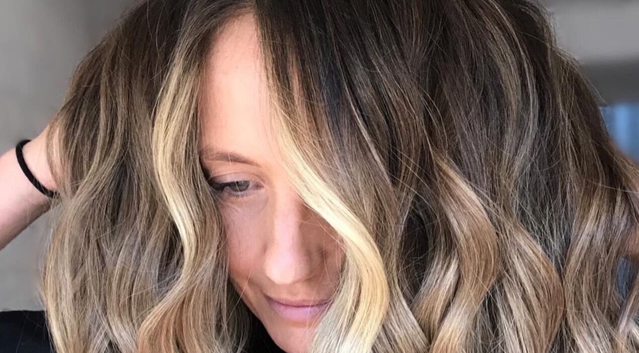 Close-up of elegant wavy hair at Stranded by Anette, Islington, New South Wales, AU, showcasing expert styling.