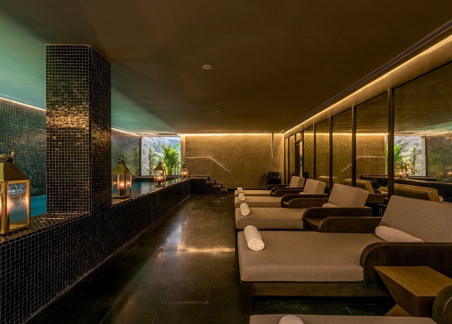 Espace détente à HOSPITALITY CALISTA SPA BY RADISSON BLU HOTEL CASABLANCA, Casablanca, Casablanca-settat, MA.