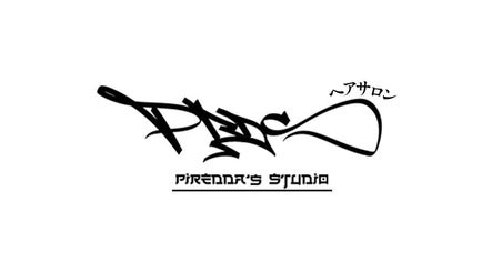 Logotipo artístico de Piredda's Hair Studio en Quilmes Oeste, Provincia De Buenos Aires, AR.