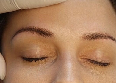 Expert eyebrow shaping at Coffee Brows and Beauty in Ashford, England, GB.
