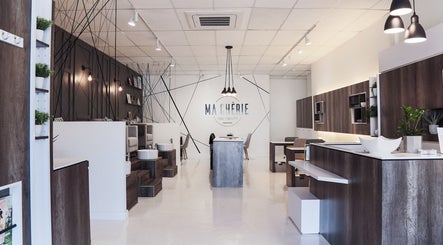 Elegant interior of Ma Cherie Nails + Beauty in Johannesburg, Gauteng, ZA showcasing modern design.