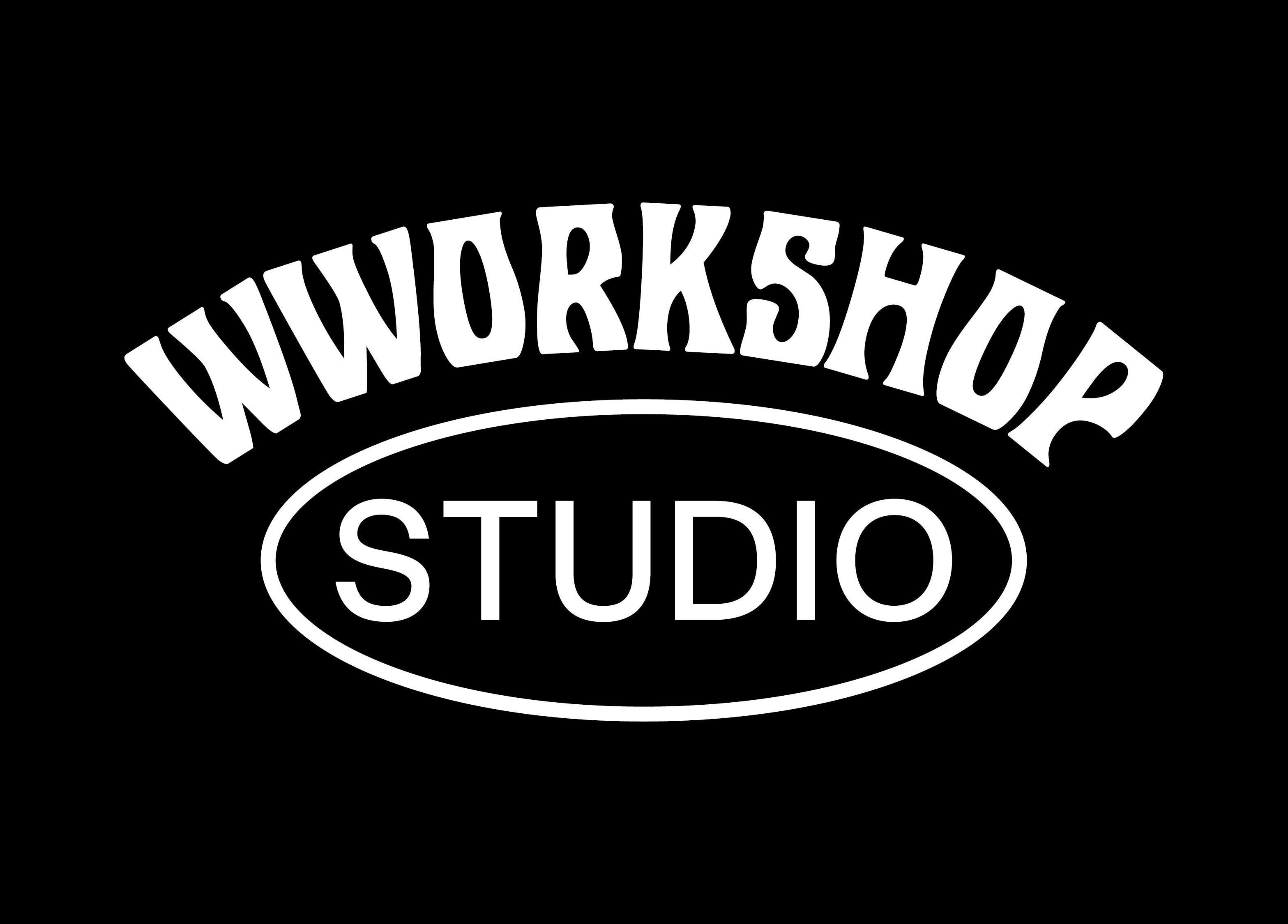 Wworkshop.Studio logo in bold white text on black background, located in Cebu City, Central Visayas, PH.