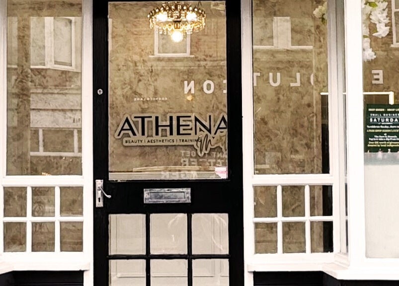Chic front view of Athena Mortlake's venue in London, England, GB, showcasing its inviting entrance.