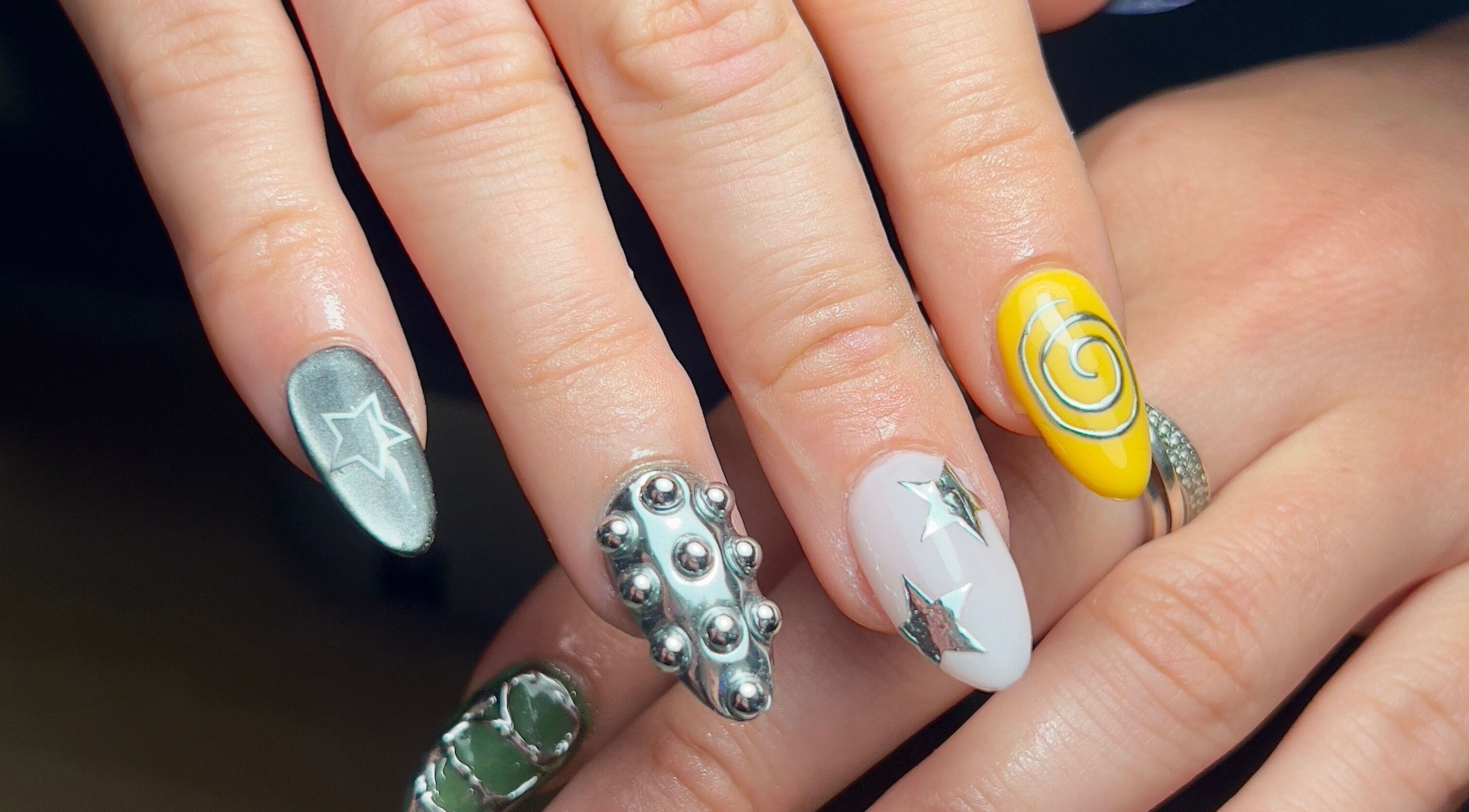 Unique nail designs at Beauty By Phoebs - Hackney in London, England, GB, showcasing creativity and style.