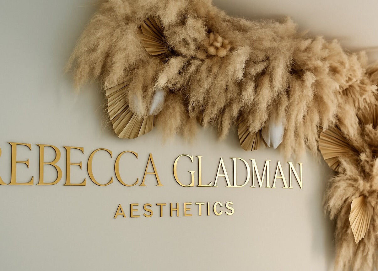 Elegant floral decor at Rebecca Gladman Aesthetics in Kings Langley, England, GB.