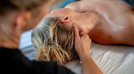 Relaxing massage at Anna Booth Massage & Yoga in Nailsworth, England, GB, enhancing wellness and tranquility.