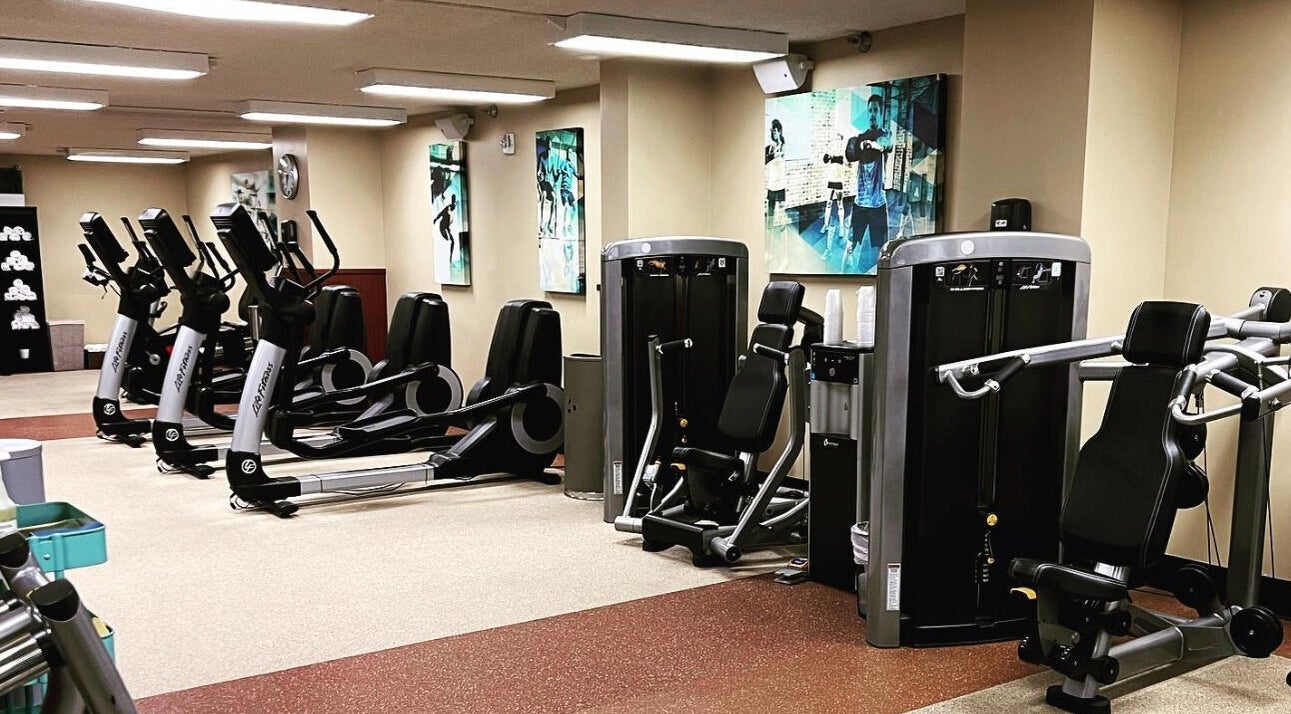 Modern gym equipment at IRT Fitness, London, England, GB, offering a premium workout environment.