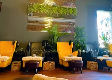 Relaxing massage chairs at Royal Foot Massage - Istanbul in a serene ambiance, İstanbul, TR.