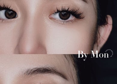 Close-up of elegant lash extension by Monlash, Brisbane City, Queensland, AU. Perfect for beauty enthusiasts.