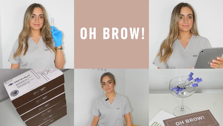 Beauty professional at Oh Brow! in Newcastle upon Tyne, England offering aesthetic services with precision.