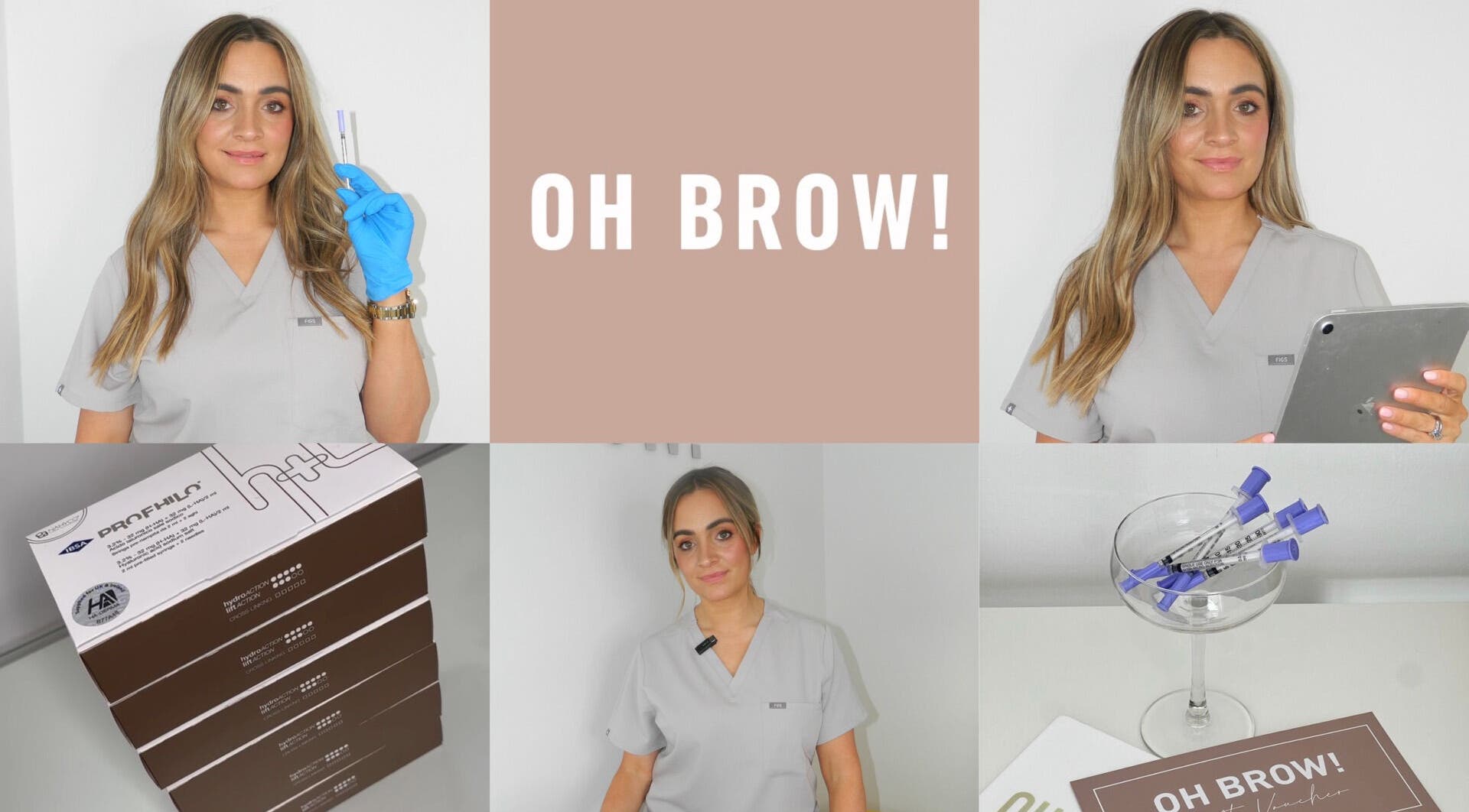 Beauty professional at Oh Brow! in Newcastle upon Tyne, England offering aesthetic services with precision.
