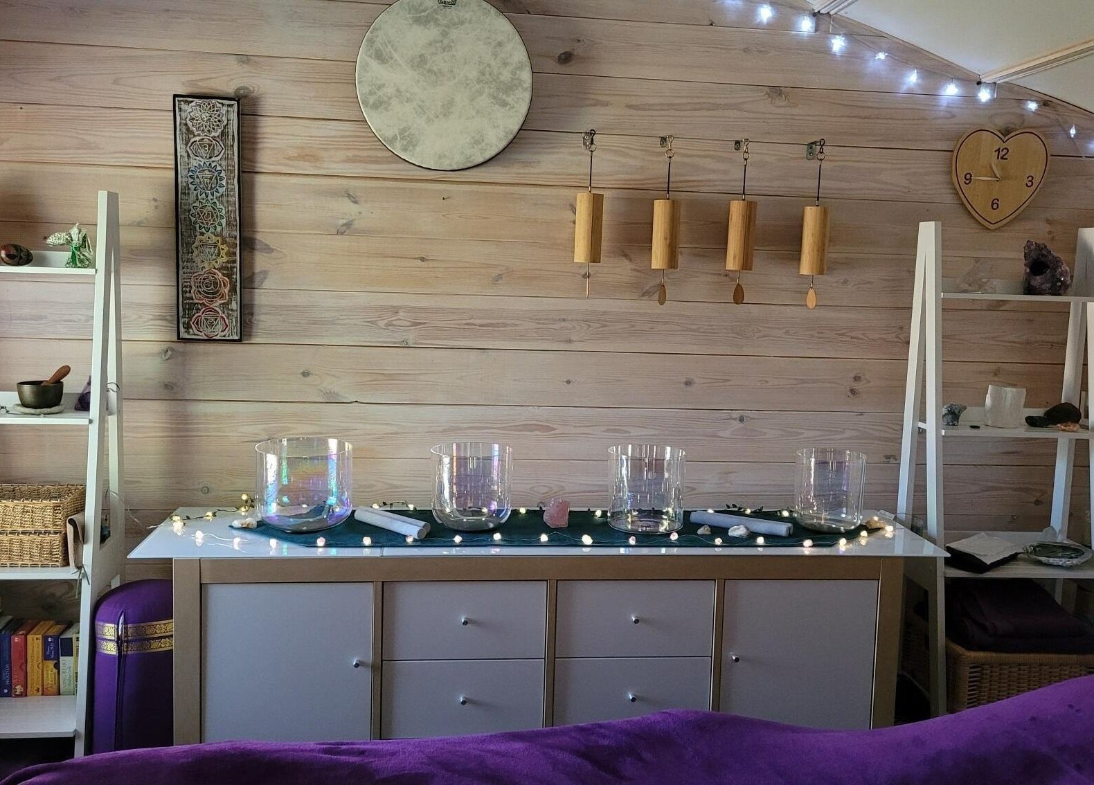 Cozy relaxation corner at Holistic Healing & Wellbeing in Peterborough, England, GB with calming decor.