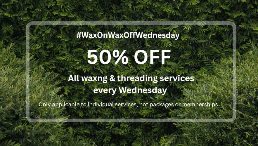 50% off wax and threading at Authentically You Emporium, Cape Town, Western Cape, ZA every Wednesday.