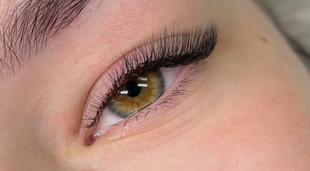 Elegant lash extensions at Pro Beauty Studio, London, England, GB, showcasing detailed eye beauty.