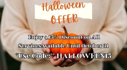 Festive Halloween offer at Garcia Hair Lounge, London, England, GB. Enjoy 15% discount on services till October 31.