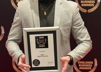 Garcia Hair Lounge in London, England, GB wins 2025 Best Hair Stylists award.