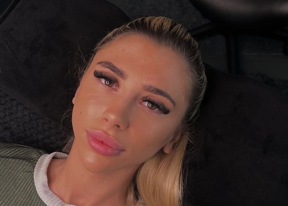 Customer enjoying a beauty treatment at Glow and Go, Harwich, England, GB. Experience relaxation and rejuvenation.