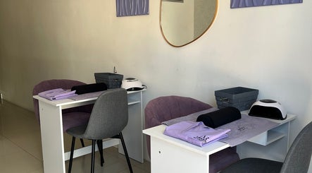 Manicure station at Amarni Nail & Beauty Spa, Cape Town, Western Cape, ZA, offering a serene beauty experience.