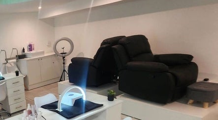 Comfortable recliners in a serene setting at 50 Shades of Beauty and Slimming, Cape Town, Western Cape, ZA.