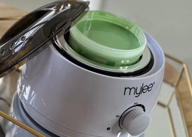 Elegant wax warmer at Glam By Grace in Kings Langley, England, GB enhances your beauty experience.