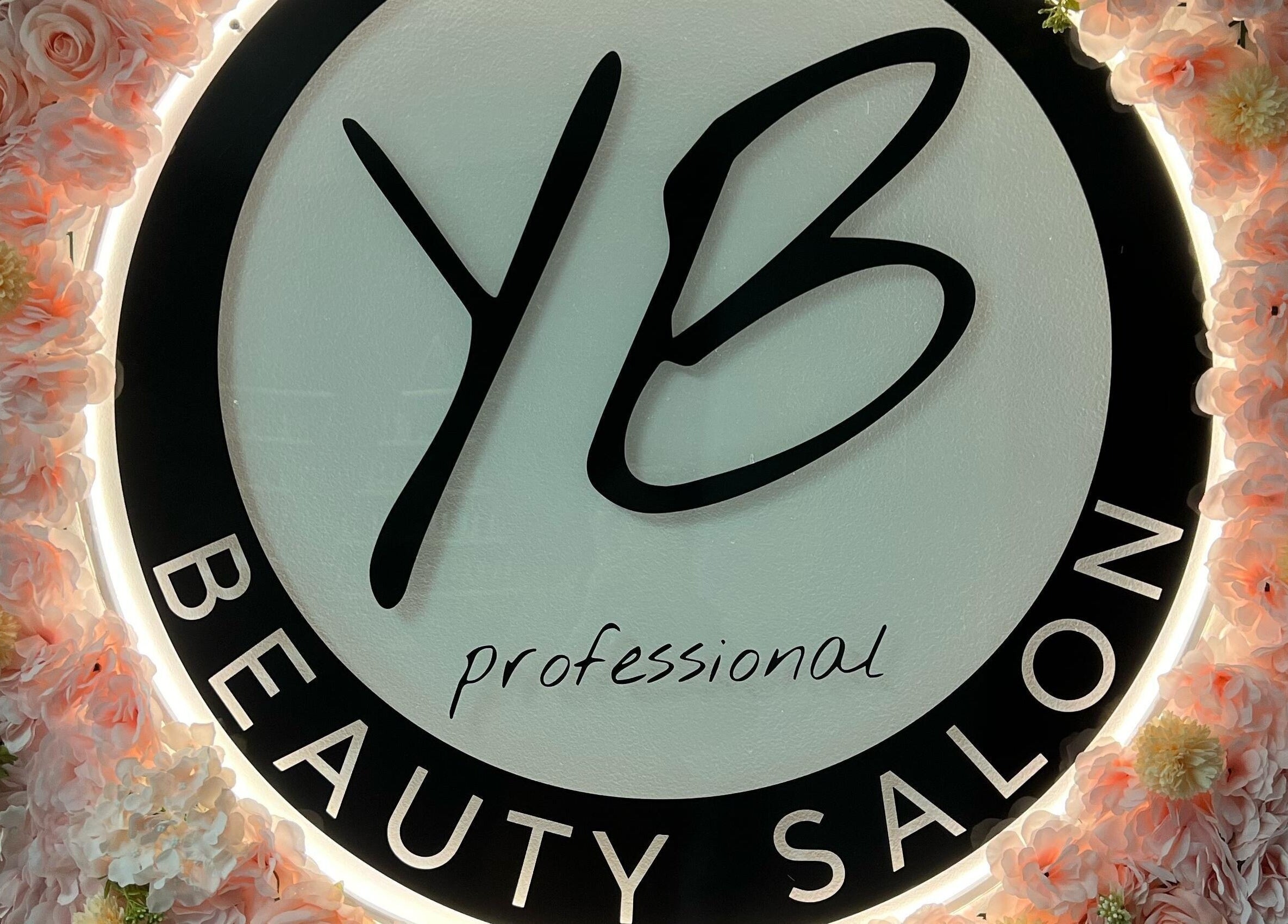 Yb Professional Marina Del Rey (Playa) logo with floral decor in Los Angeles, California, US.