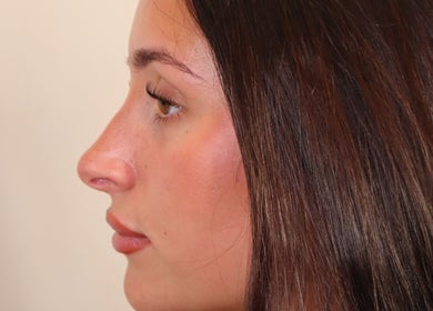 Side view of a woman's face showcasing beauty at BROWZD, Birmingham, England, GB.