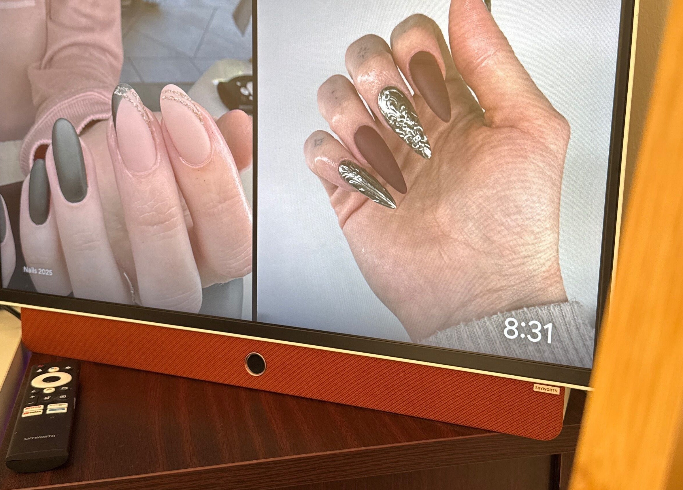 Elegant and creative nail art at Nails by Lara, Gqeberha, Eastern Cape, ZA, on display.