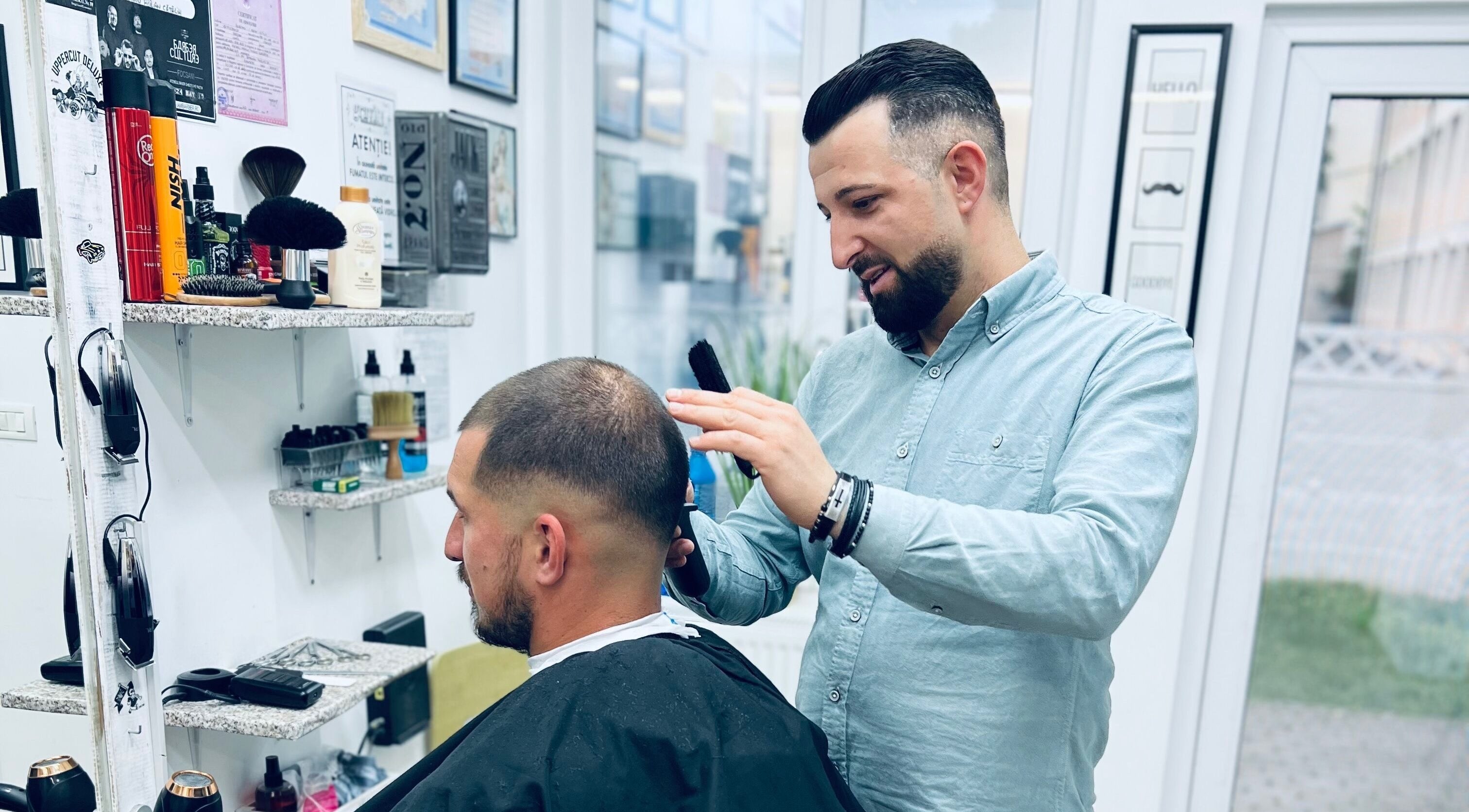 Tunsore modernă la HairCut Men by Cătălin Budeanu, Focșani, Județul Vrancea, RO.
