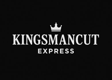 Logotipo de Barberia KingsmanCut con corona en Tuluá, Valle Del Cauca, CO.