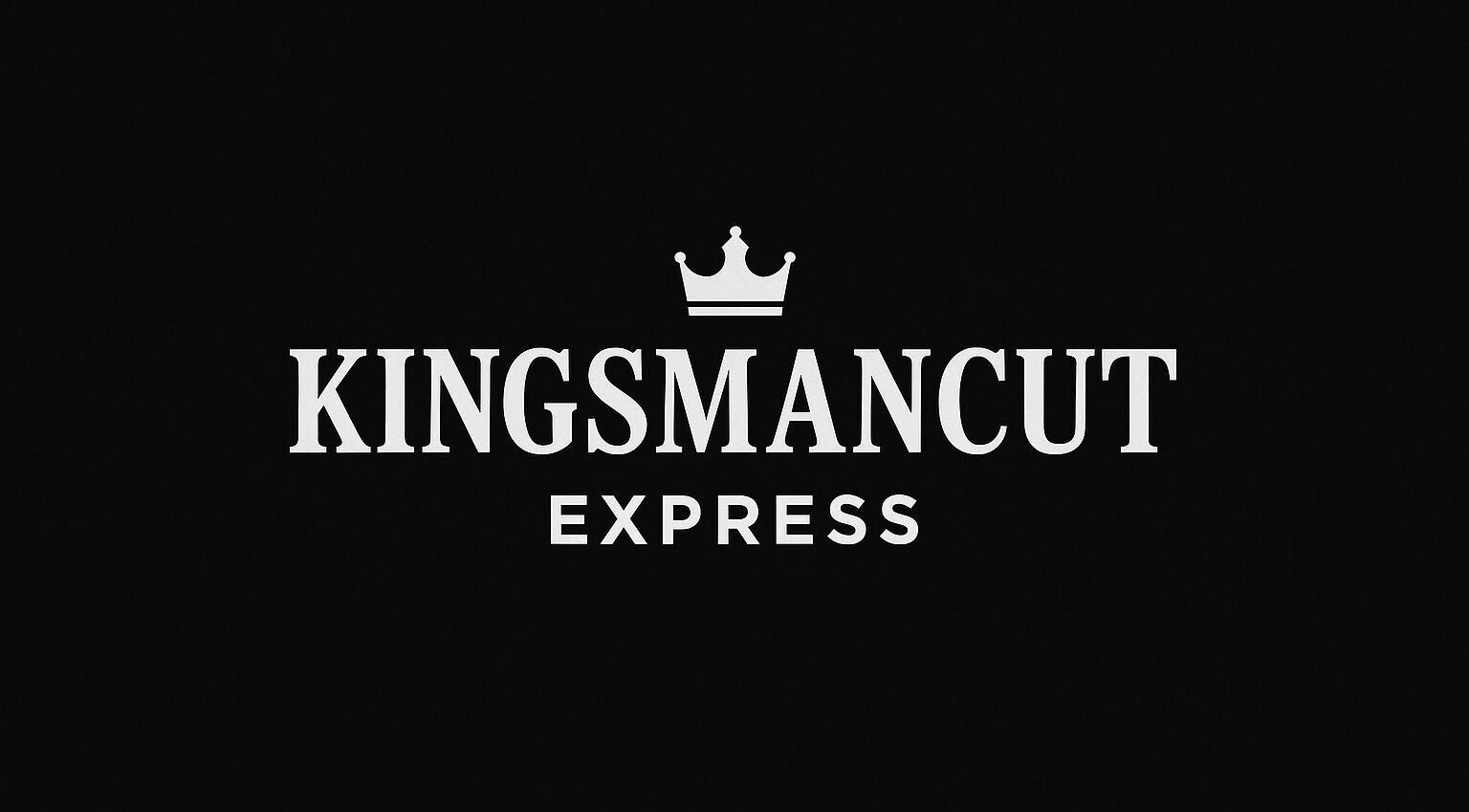 Logotipo de Barberia KingsmanCut con corona en Tuluá, Valle Del Cauca, CO.