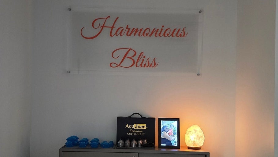 Calm room at Harmonious Bliss Medical Massage & Life Coaching, Nocatee, Florida, showcasing wellness accessories.