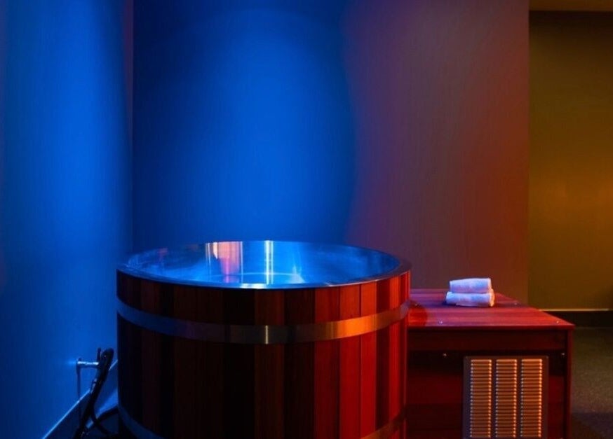 Relaxing spa tub at The Floatation Sanctuary and Recovery Centre, New Plymouth, Taranaki, NZ.