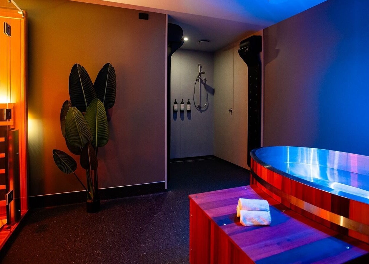 Luxurious spa room at The Floatation Sanctuary and Recovery Centre, New Plymouth, Taranaki, NZ.