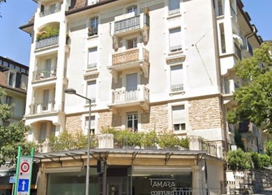 Façade du salon Eternal Beauty Lausanne Chez Tamara Coiffure à Lausanne, Vaud, CH.